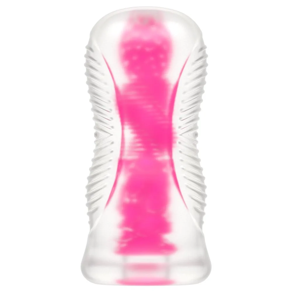 Svietiaci masturbátor Lumino Play 6" – ružový – Obrázok 4