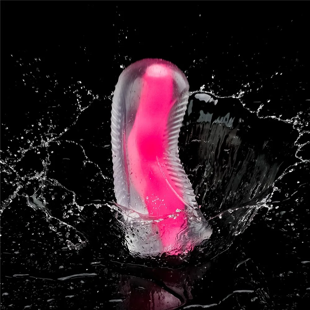 Svietiaci masturbátor Lumino Play 6" – ružový – Obrázok 18