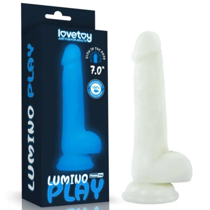 Lumino Play silikónové dildo 7,0''