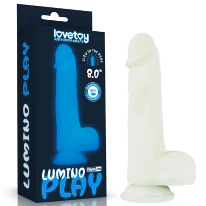 Lumino Play silikónové dildo 8,0''