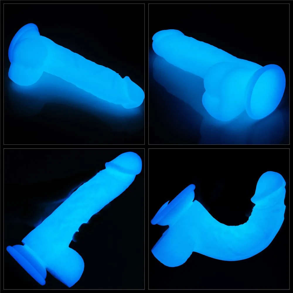 Lumino Play silikónové dildo 8,0'' – Obrázok 9