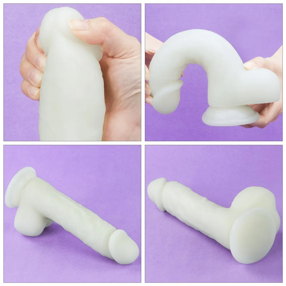 Lumino Play silikónové dildo 8,0'' – Obrázok 18