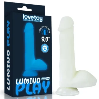 Lumino Play silikónové dildo 8,0''