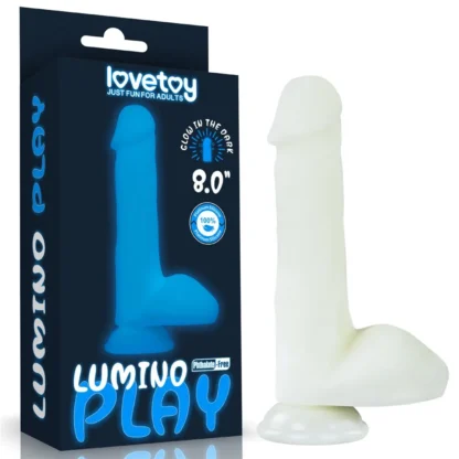 Lumino Play silikónové dildo 8,0''