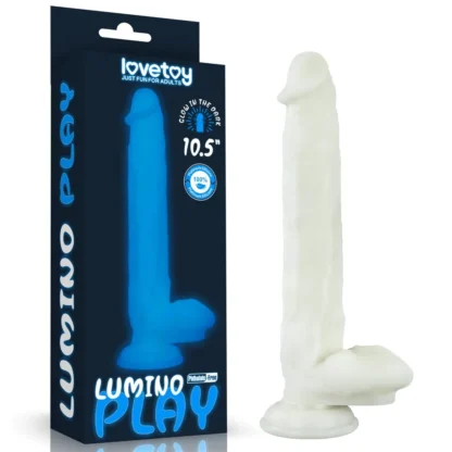 Lumino Play silikónové dildo 10,5''