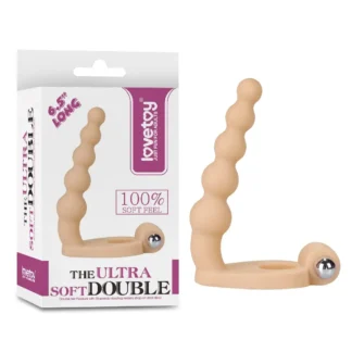 Návlek na dvojitú penetráciu Ultra Soft Bead 6,5"