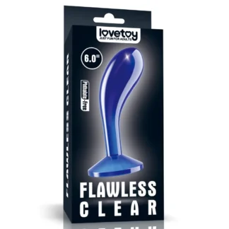 Análny kolík na prostatu 6.0'' Flawless Clear