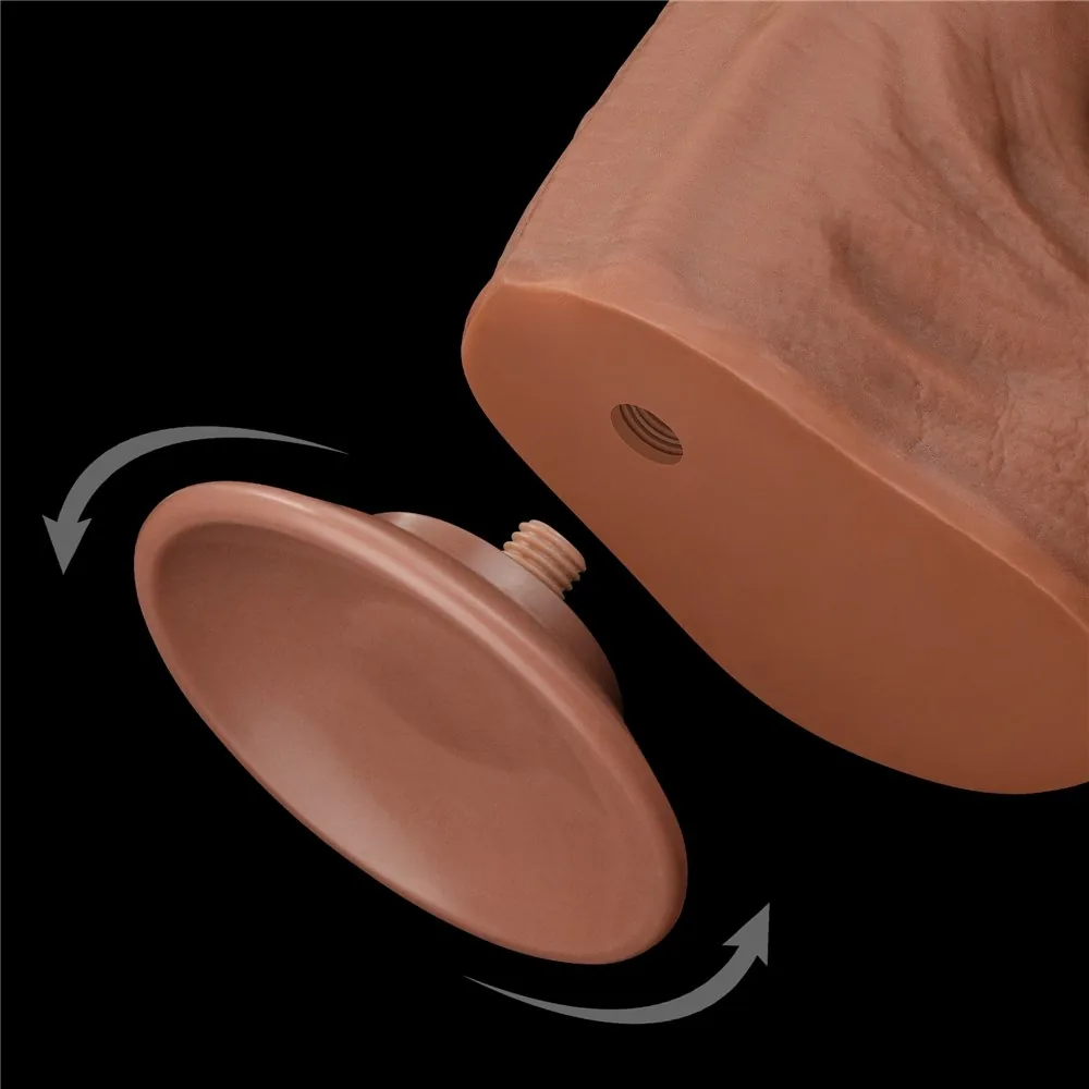 King Sized Sliding Skin – dvojvrstvové dildo 14'' – Obrázok 9