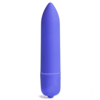 Mini vibrátor X-Basic Bullet Long, modrý