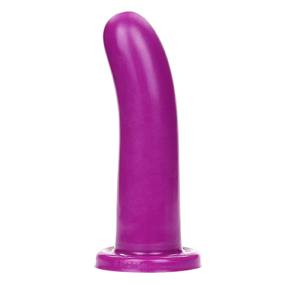 Silikónové dildo Holy Dong Large, fialové – Obrázok 2