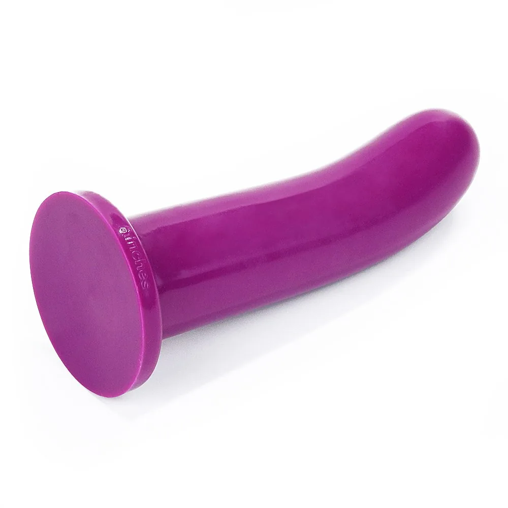 Silikónové dildo Holy Dong Large, fialové – Obrázok 3