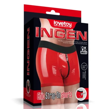 Chic Strap-On Shorts (pás 40–43'')