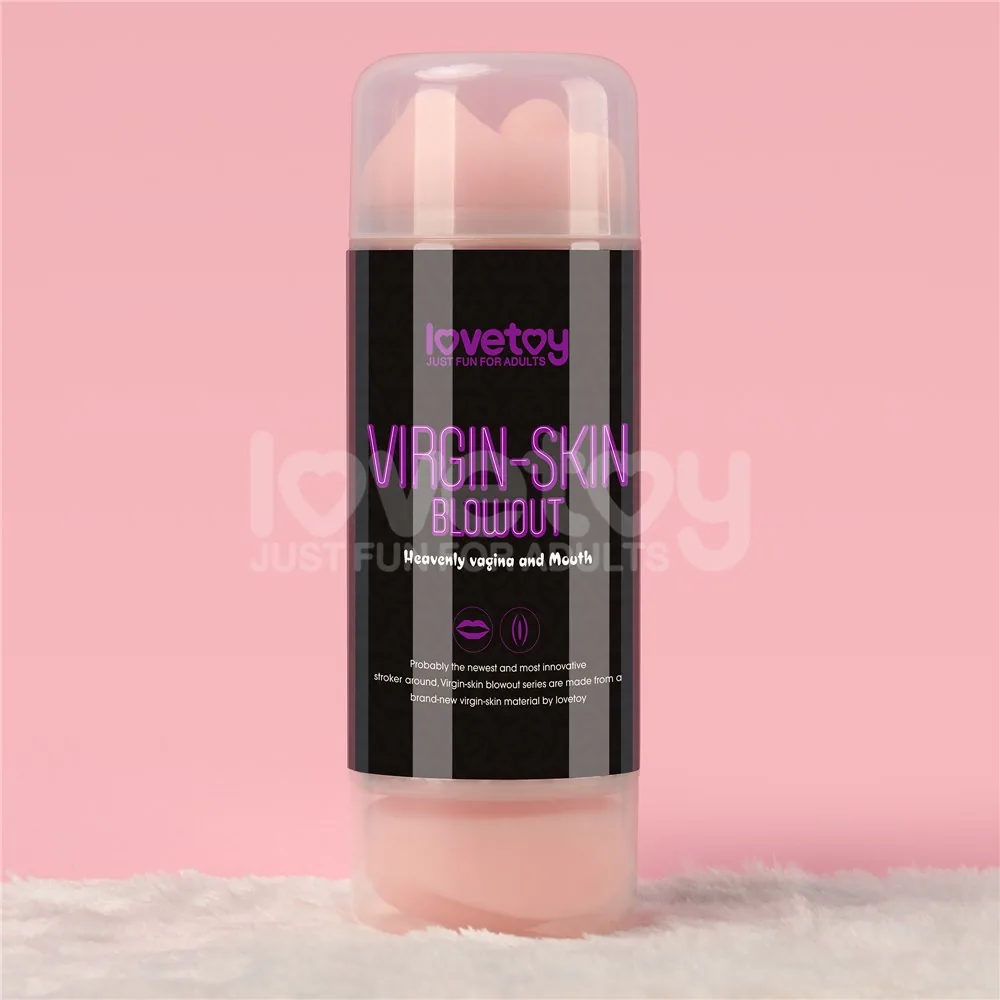Virgin-Skin Blowout obojstranný masturbátor – Obrázok 8