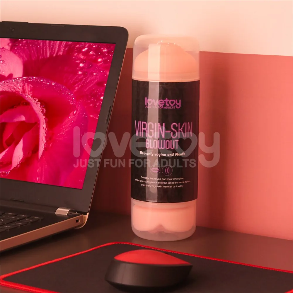 Virgin-Skin Blowout obojstranný masturbátor – Obrázok 10