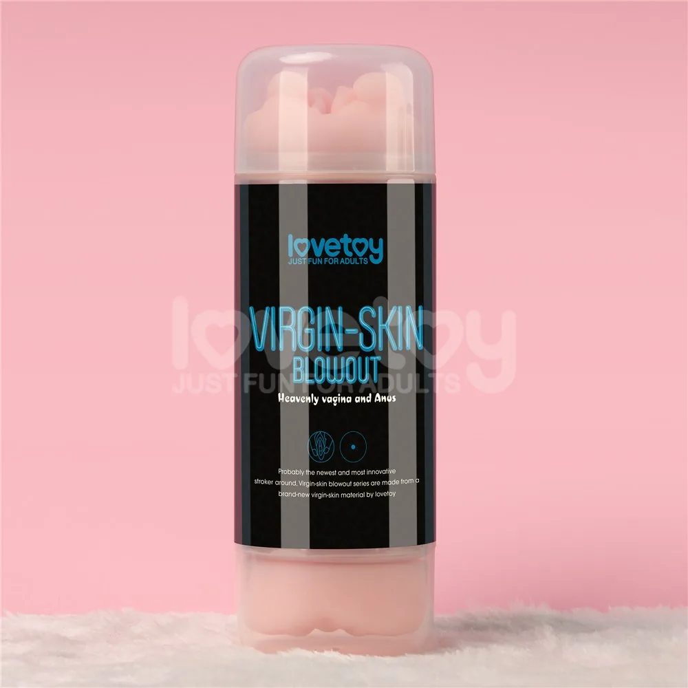 Virgin-Skin Blowout obojstranný masturbátor – Obrázok 8