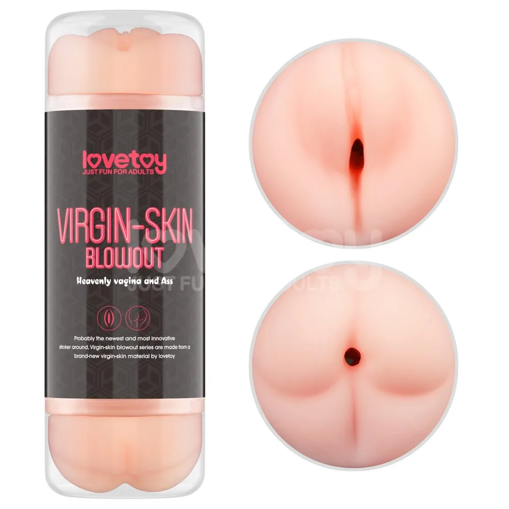 Virgin-Skin Blowout obojstranný masturbátor