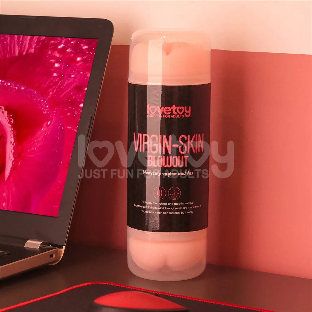 Virgin-Skin Blowout obojstranný masturbátor – Obrázok 10
