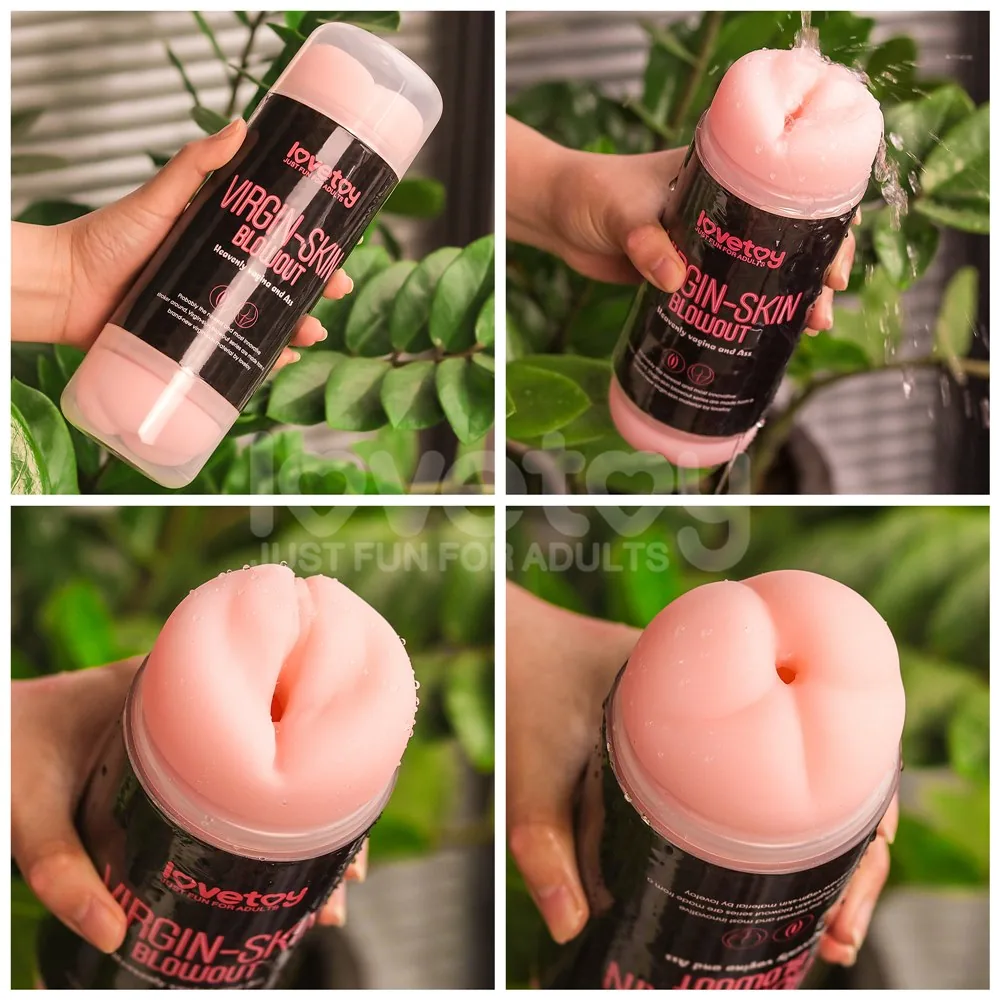 Virgin-Skin Blowout obojstranný masturbátor – Obrázok 11