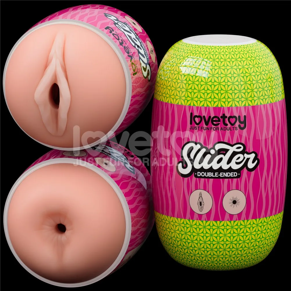Slider obojstranný masturbátor – vagína a anál