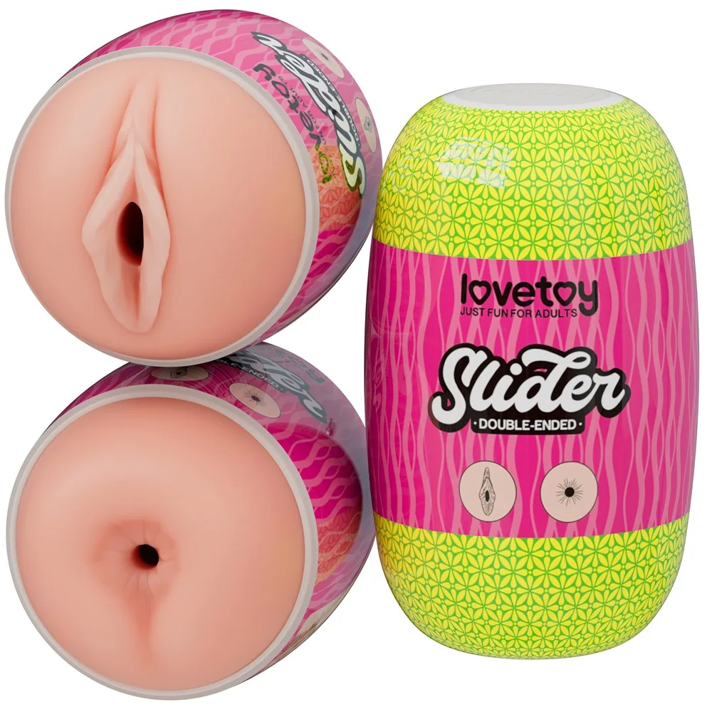 Slider obojstranný masturbátor – vagína a anál – Obrázok 6