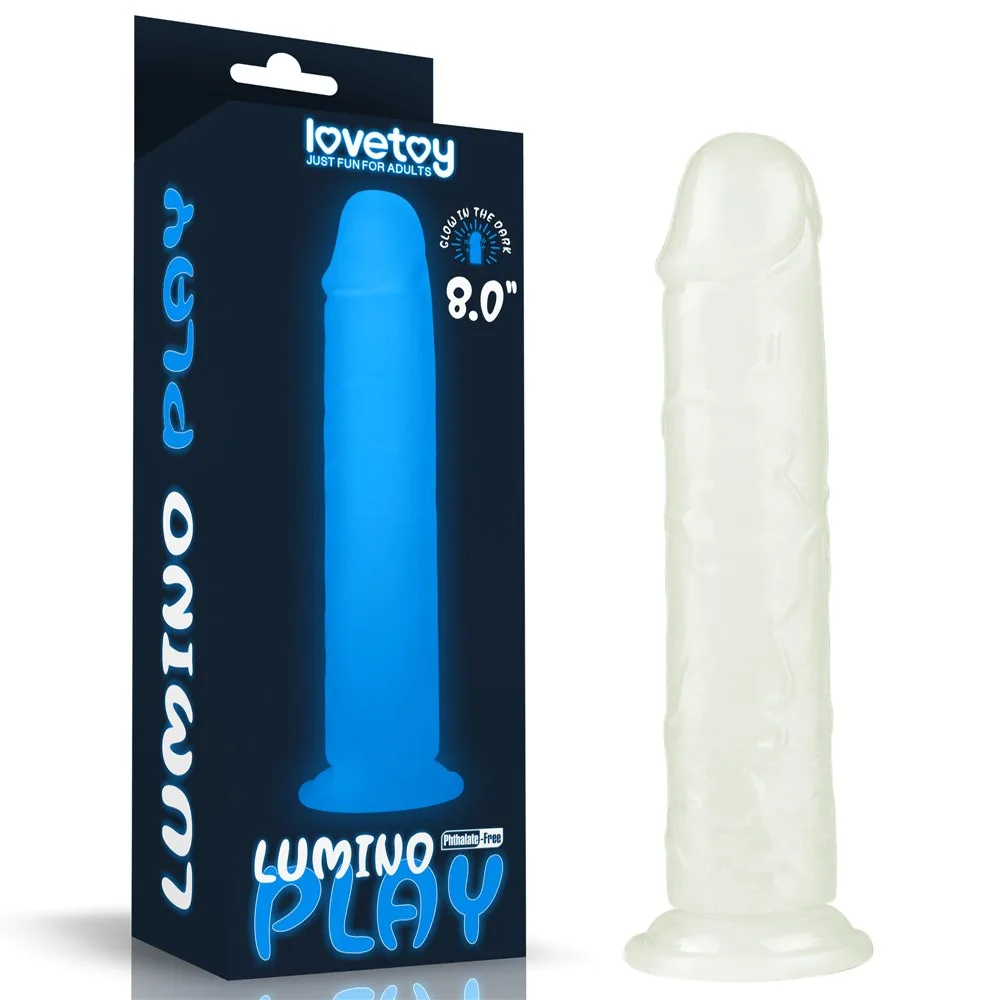 Svietiace dildo Lumino Play 8''