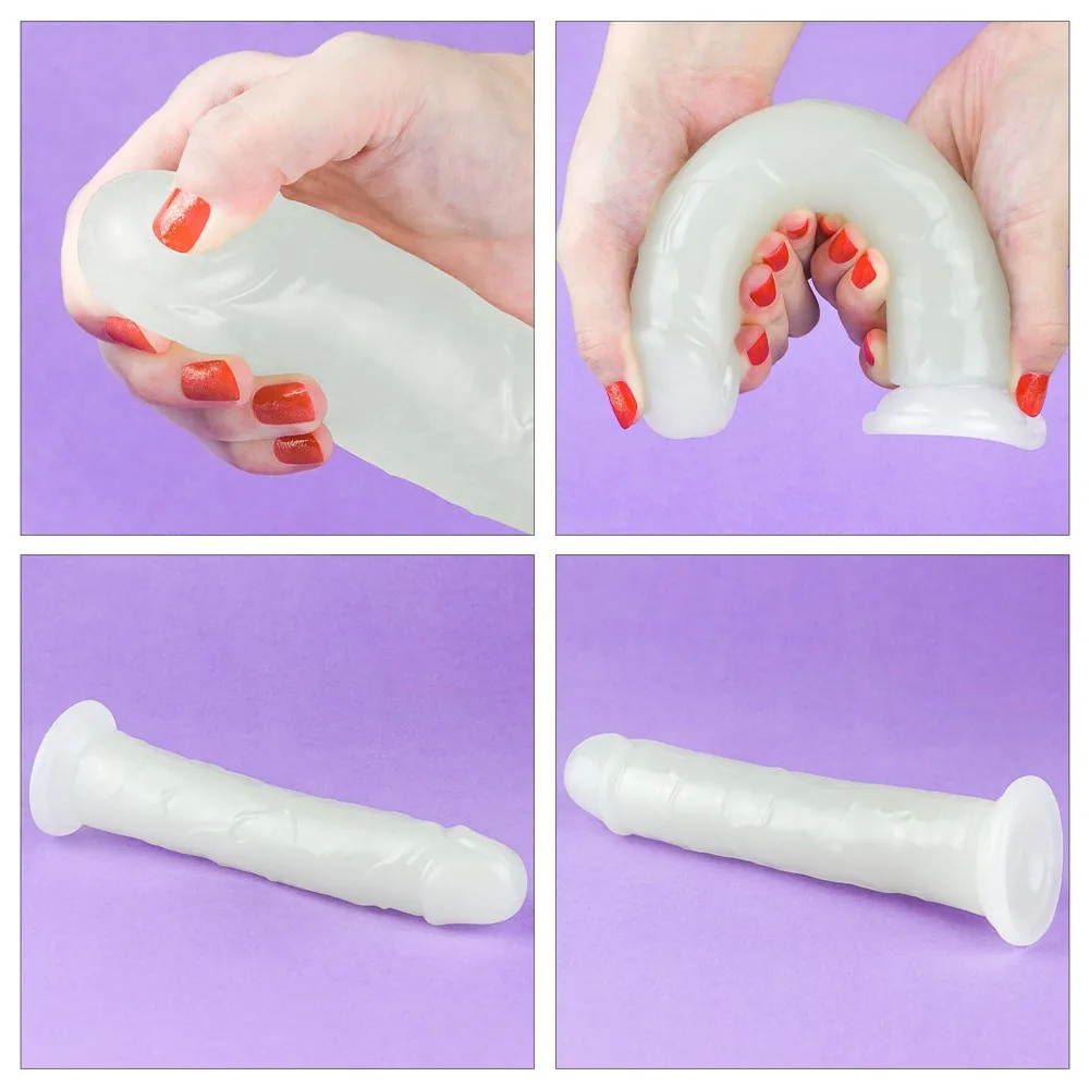 Svietiace dildo Lumino Play 8'' – Obrázok 2