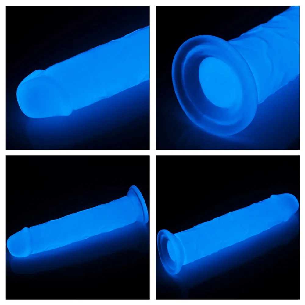 Svietiace dildo Lumino Play 8'' – Obrázok 3