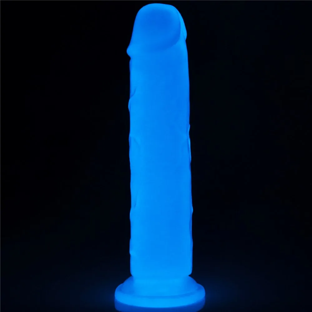Svietiace dildo Lumino Play 8'' – Obrázok 9