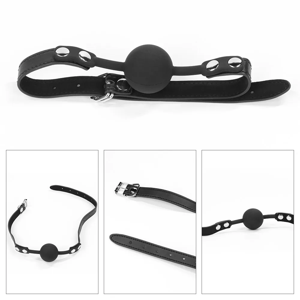 BDSM bondage súprava – maska, roubík a pierko – Obrázok 2