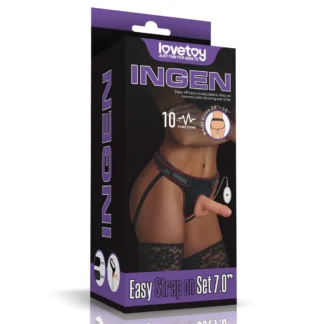 Vibračný strap-on 7,0"
