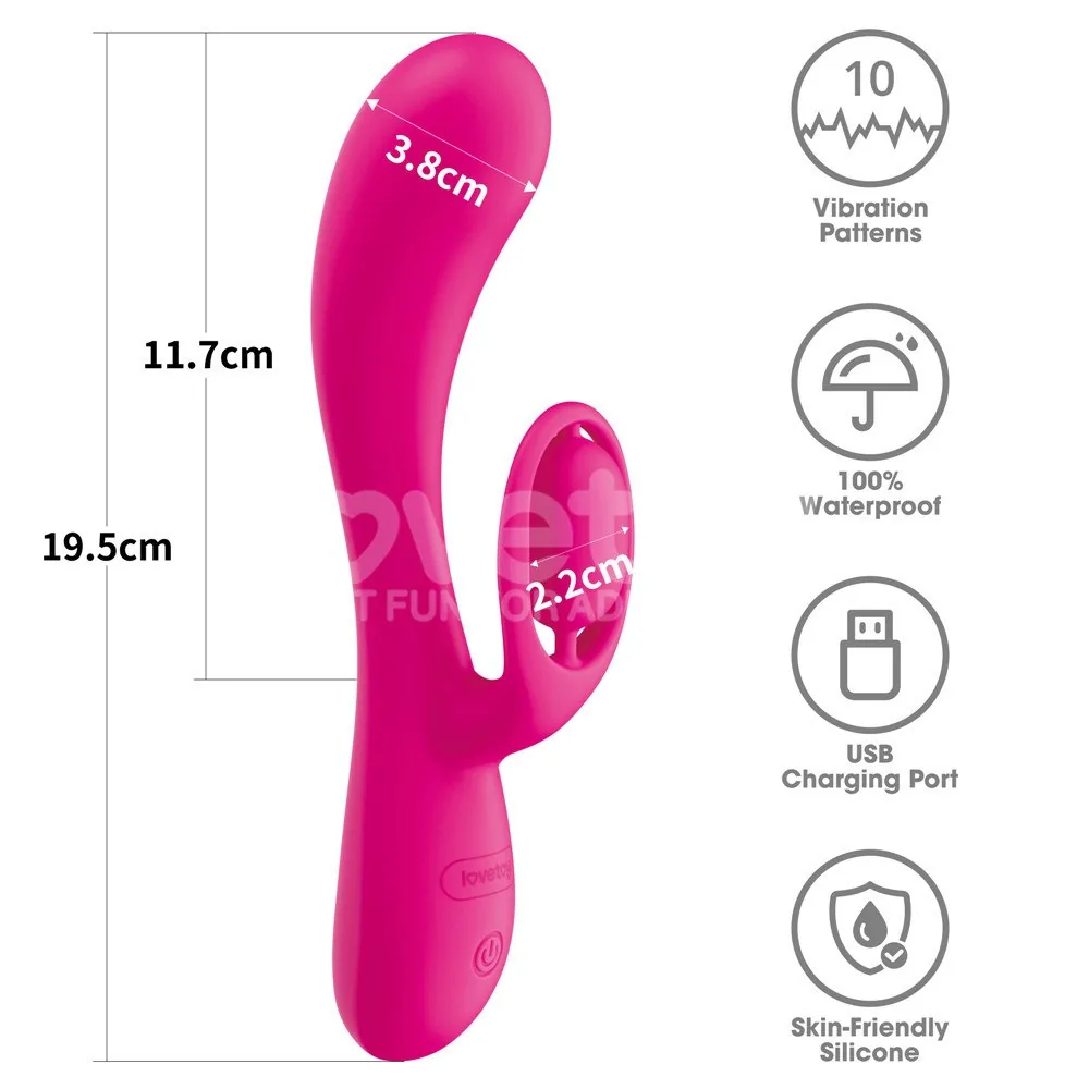 Vibrátor L'Allure Orbit (nabíjací) – Obrázok 3