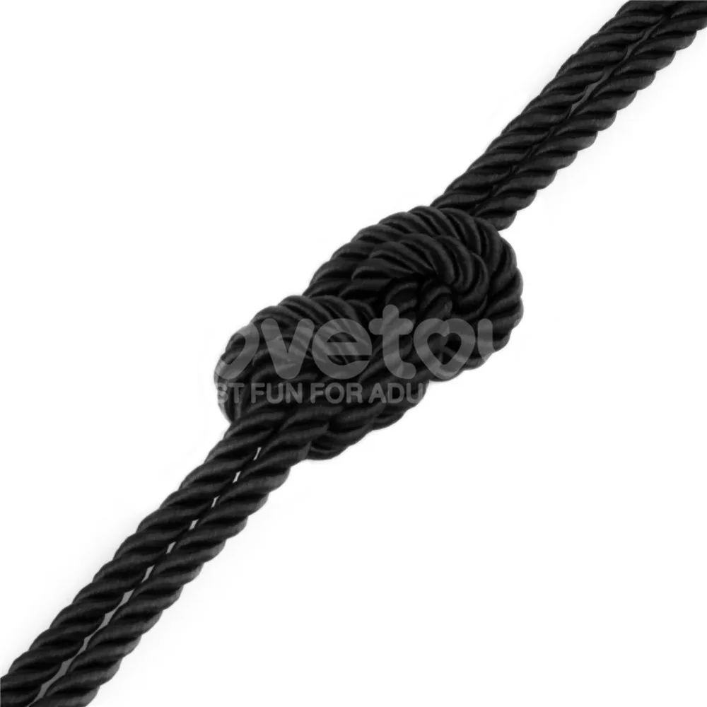Lano na zväzovanie Rebellion Ebony Silky – Obrázok 7