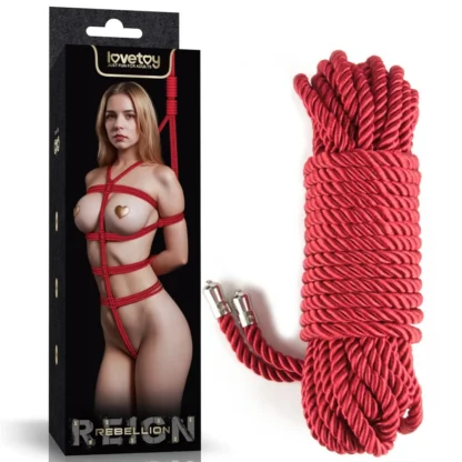Lano na zväzovanie Rebellion Crimson Silky