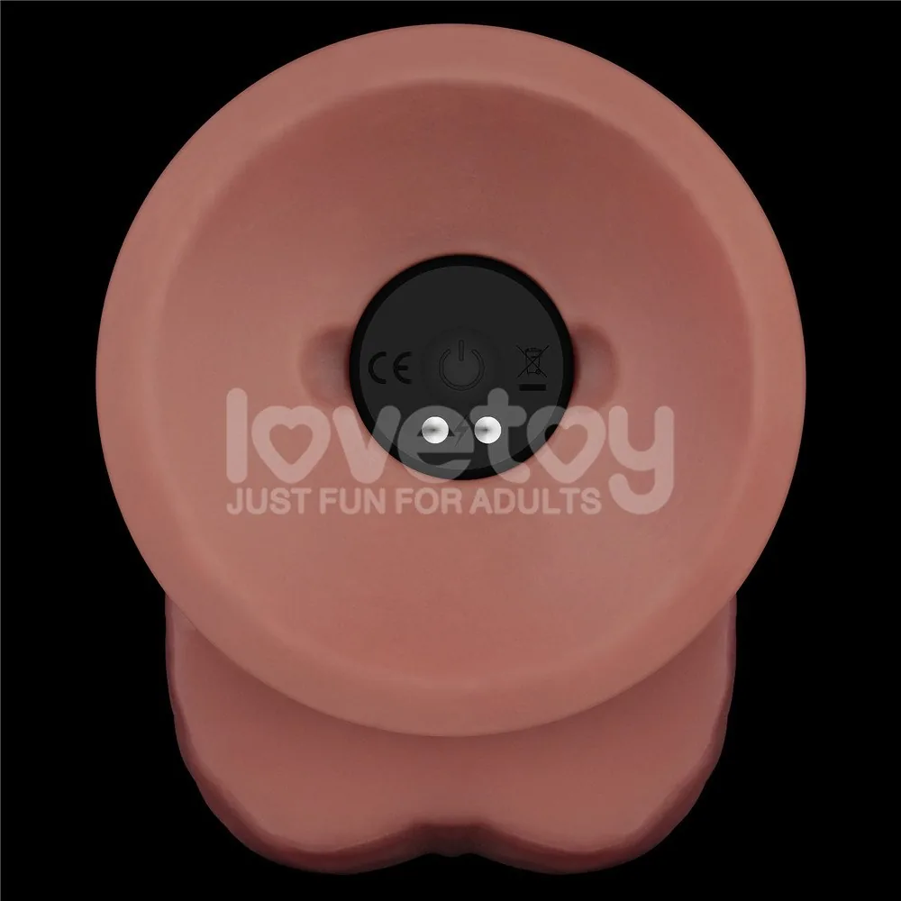 Lovetoy Dual Density Power Cock 9'' – realistický vibrátor – Obrázok 7