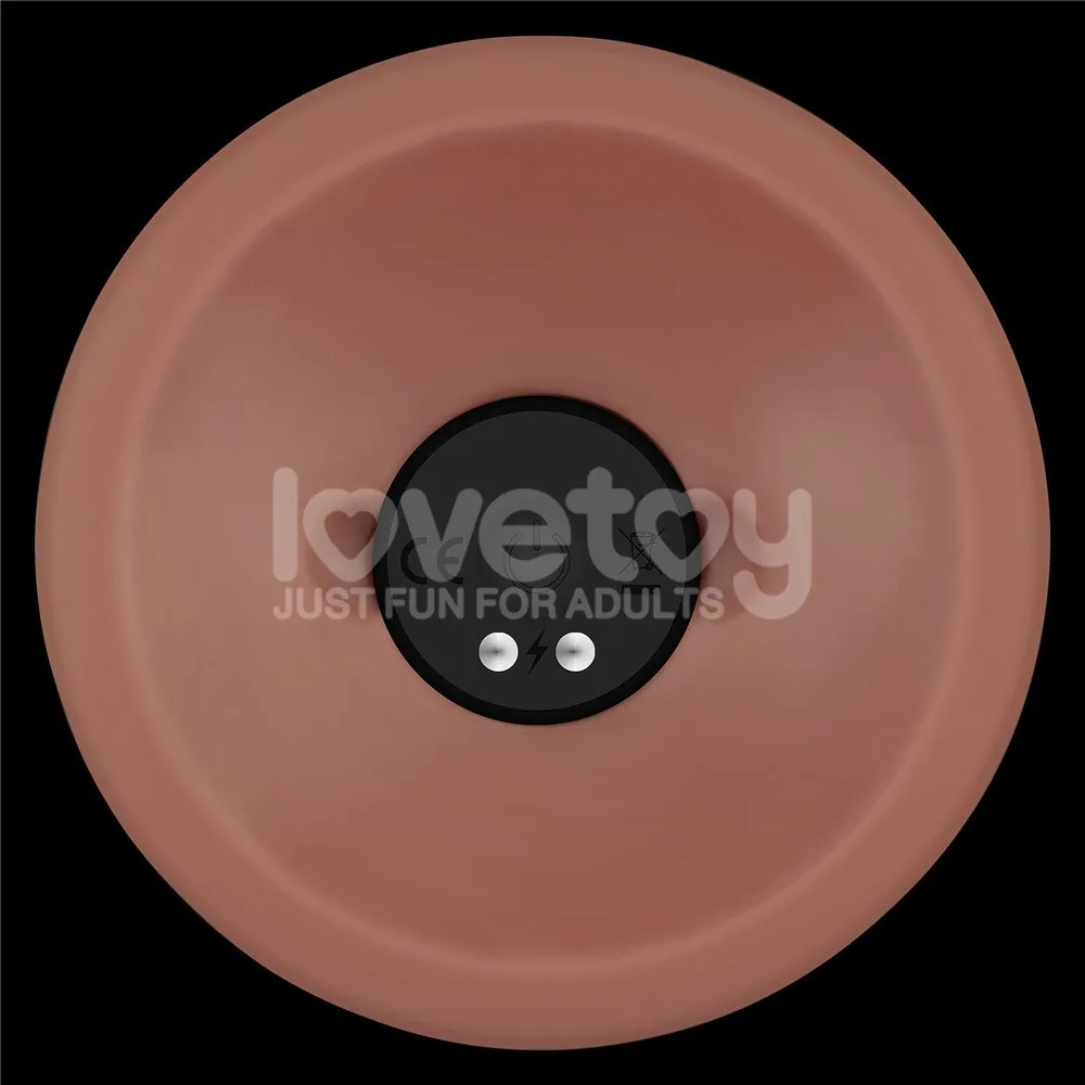 Lovetoy Dual Density Power Cock 10,5'' – realistický vibrátor – Obrázok 7