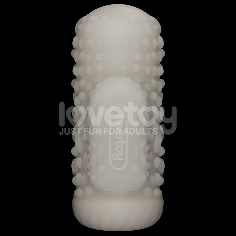 Lovetoy Knights Ring – vibračný návlek 2v1, kvapky – Obrázok 5