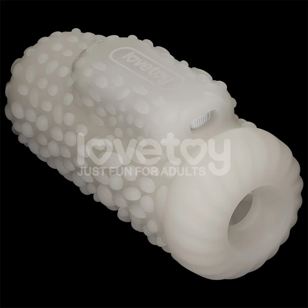Lovetoy Knights Ring – vibračný návlek 2v1, kvapky – Obrázok 9