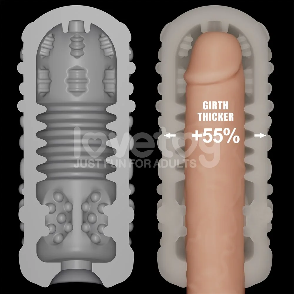 Lovetoy Knights Ring – vibračný návlek 2v1, kvapky – Obrázok 10