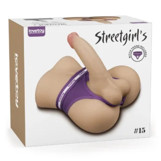 Streetgirl's #15 – realistický masturbátor s ohybným dildom