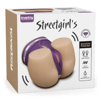 Masturbátor Streetgirl's Dual Motor Sensation Pulse – realistické torzo