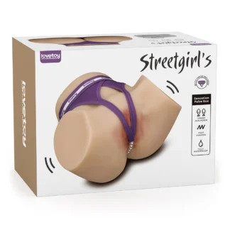 Masturbátor Streetgirl's Dual Motor Sensation Pulse – realistické torzo