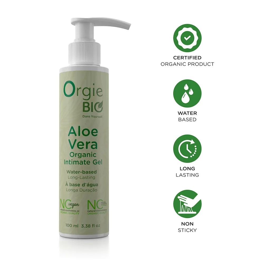 Intímny gél Orgie Bio Aloe Vera 100 ml – Obrázok 4