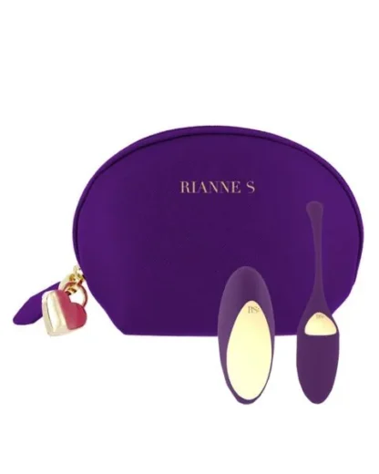RIANNE S Essentials Pulsy Playball – nabíjacie vibračné vajíčko s diaľkovým ovládaním