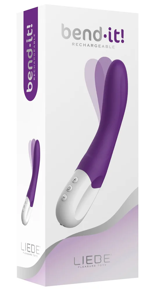Vibrátor Liebe Bend It Rechargeable (fialový)