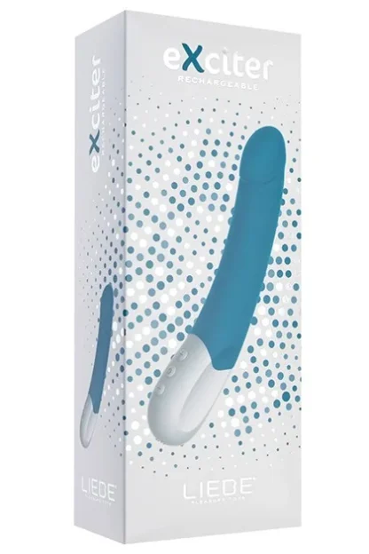Vibrátor Liebe Exciter (modrý)