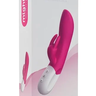 Vibrátor Liebe Mighty Rabbit (višňový)