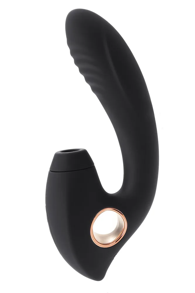 Vibrátor Impulse (čierno-zlatý) – Obrázok 2