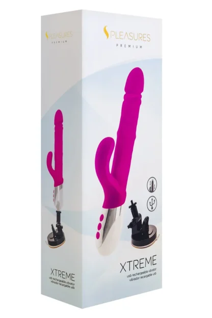 Vibrátor Xtreme (ružový)