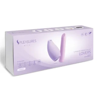 Sada erotických pomôcok Lovers Kit (fialová)