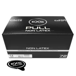 Kondómy EXS Pull Non-Latex 72 ks